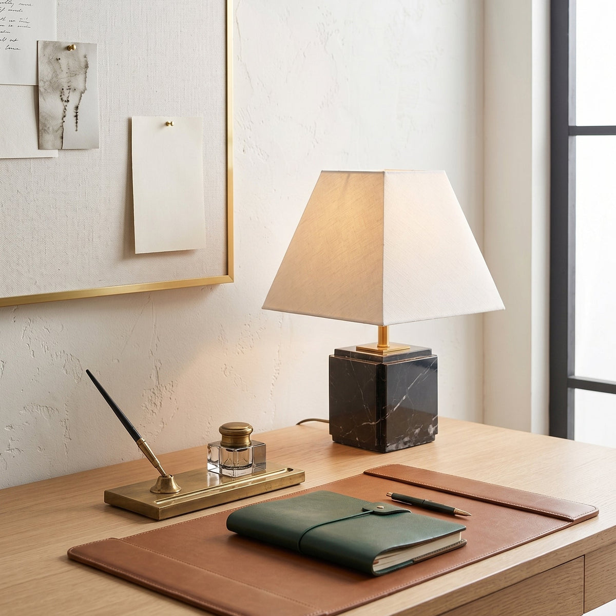 Fatima Marble Table Lamp — product view 3