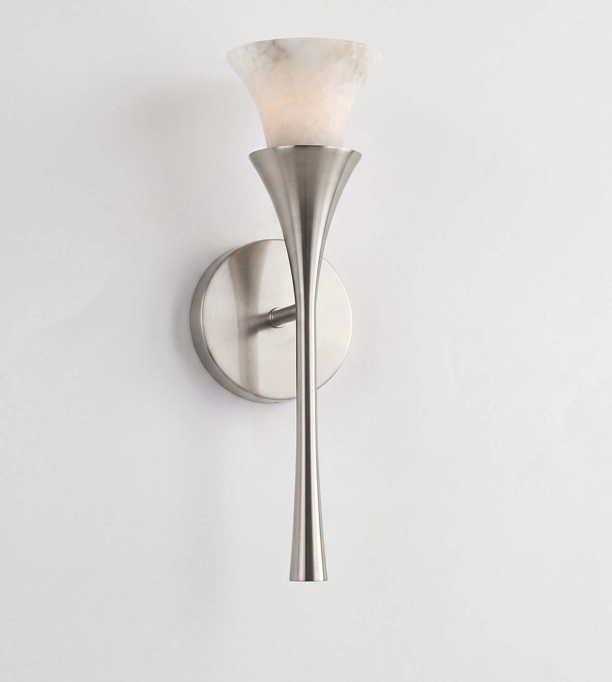 Flare Alabaster Wall Sconce — product view 5