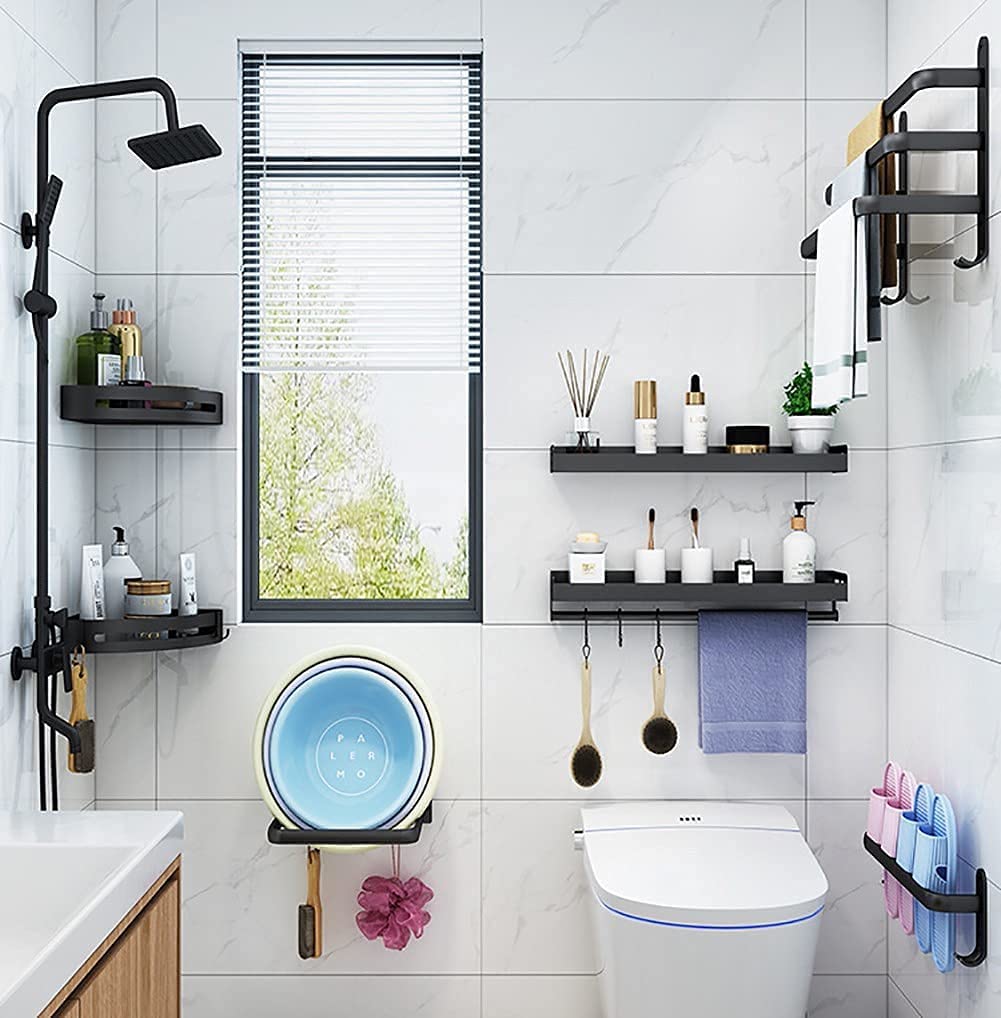 LoungeYard | FlexRack | Wall-mounted towel holder for the bathroom — product view 6