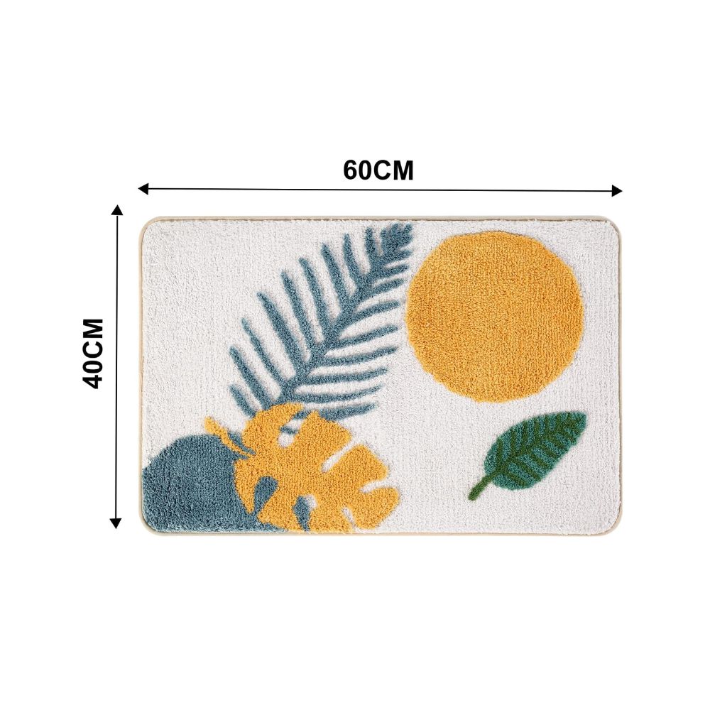 LoungeYard | Floral Non-Slip Bathmat — product view 1