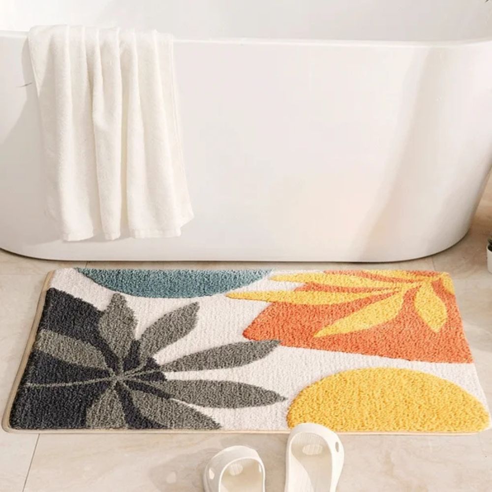 LoungeYard | Floral Non-Slip Bathmat — product view 6