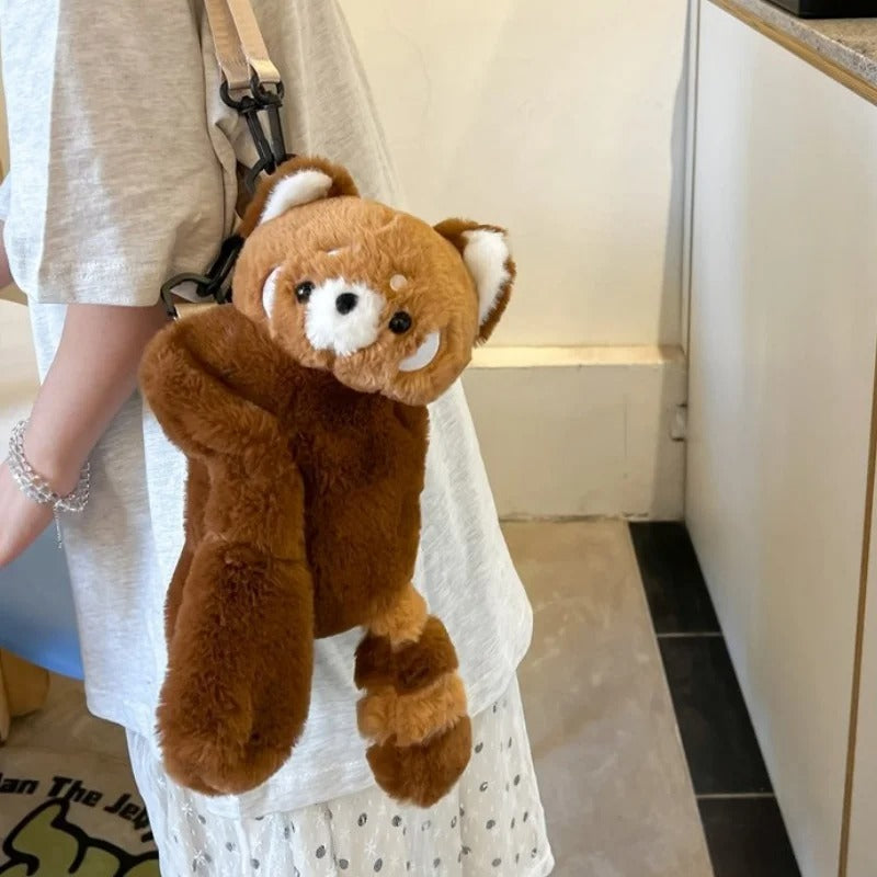 LoungeYard | Fluffy Teddy Bear Shoulder Bag — product view 7