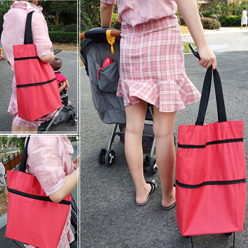 LoungeYard | Folding Shopping Trolley Shopping Bag — product view 3