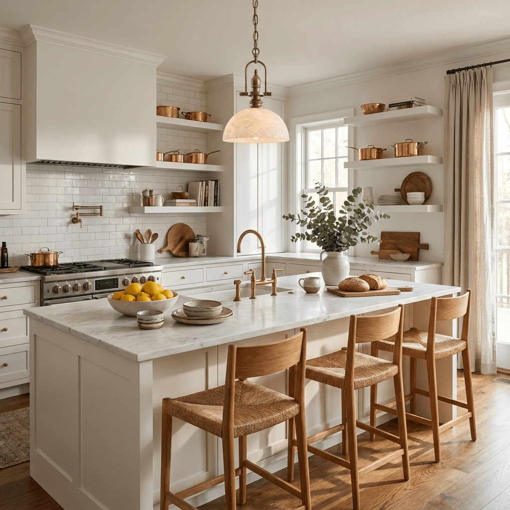 Foundry Alabaster Dome Pendant Lamp — product view 6