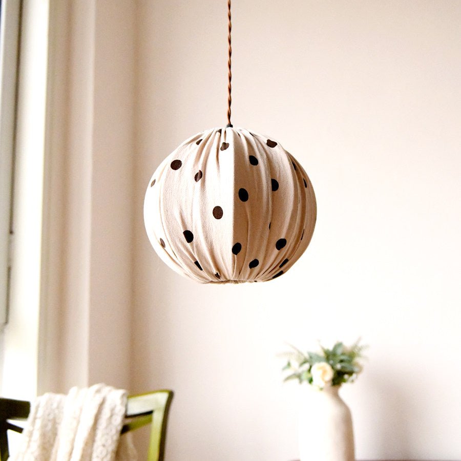 Freckle Polka Dot Sphere Pendant Light — product view 3
