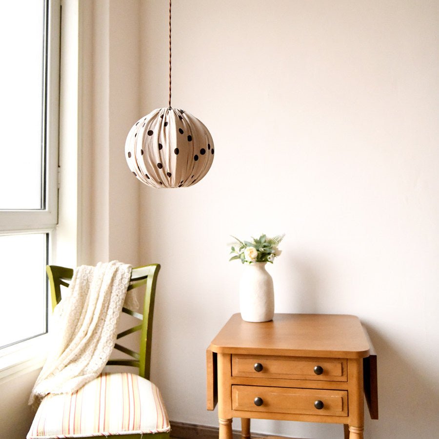 Freckle Polka Dot Sphere Pendant Light — product view 4