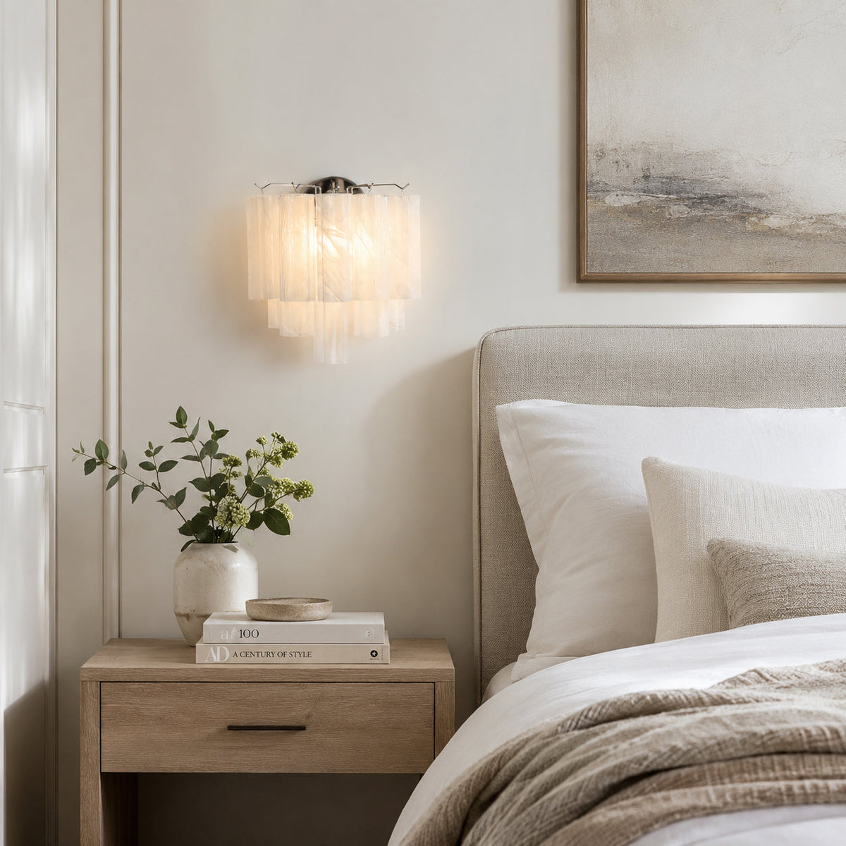 Gabriella Tiered Glass Wall Sconce — product view 6