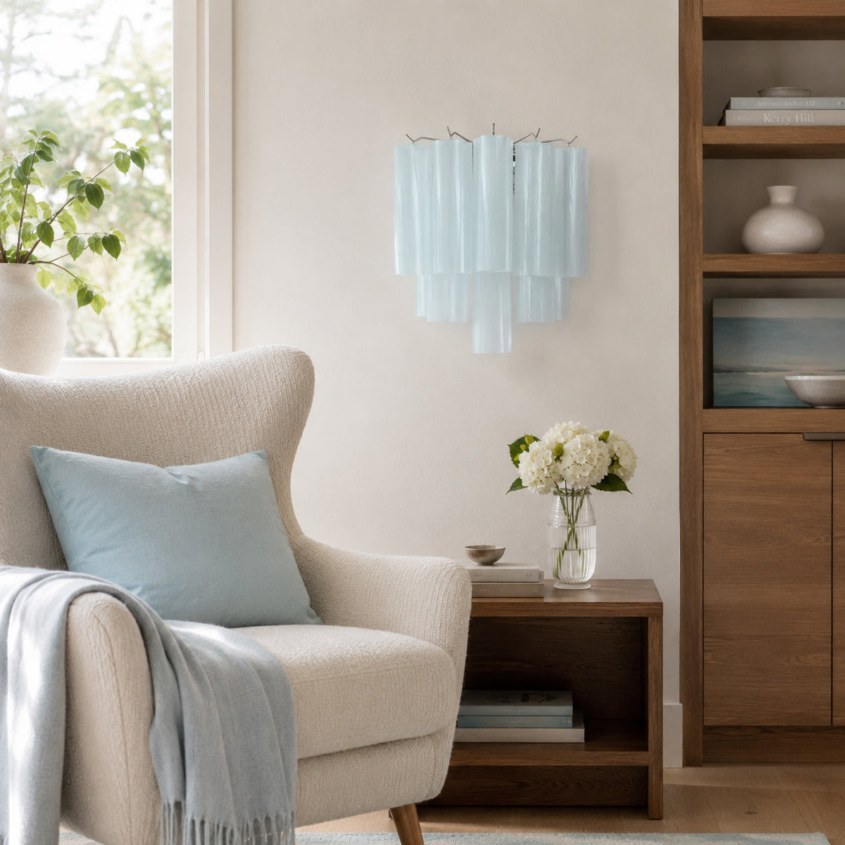 Gabriella Tiered Glass Wall Sconce — product view 4