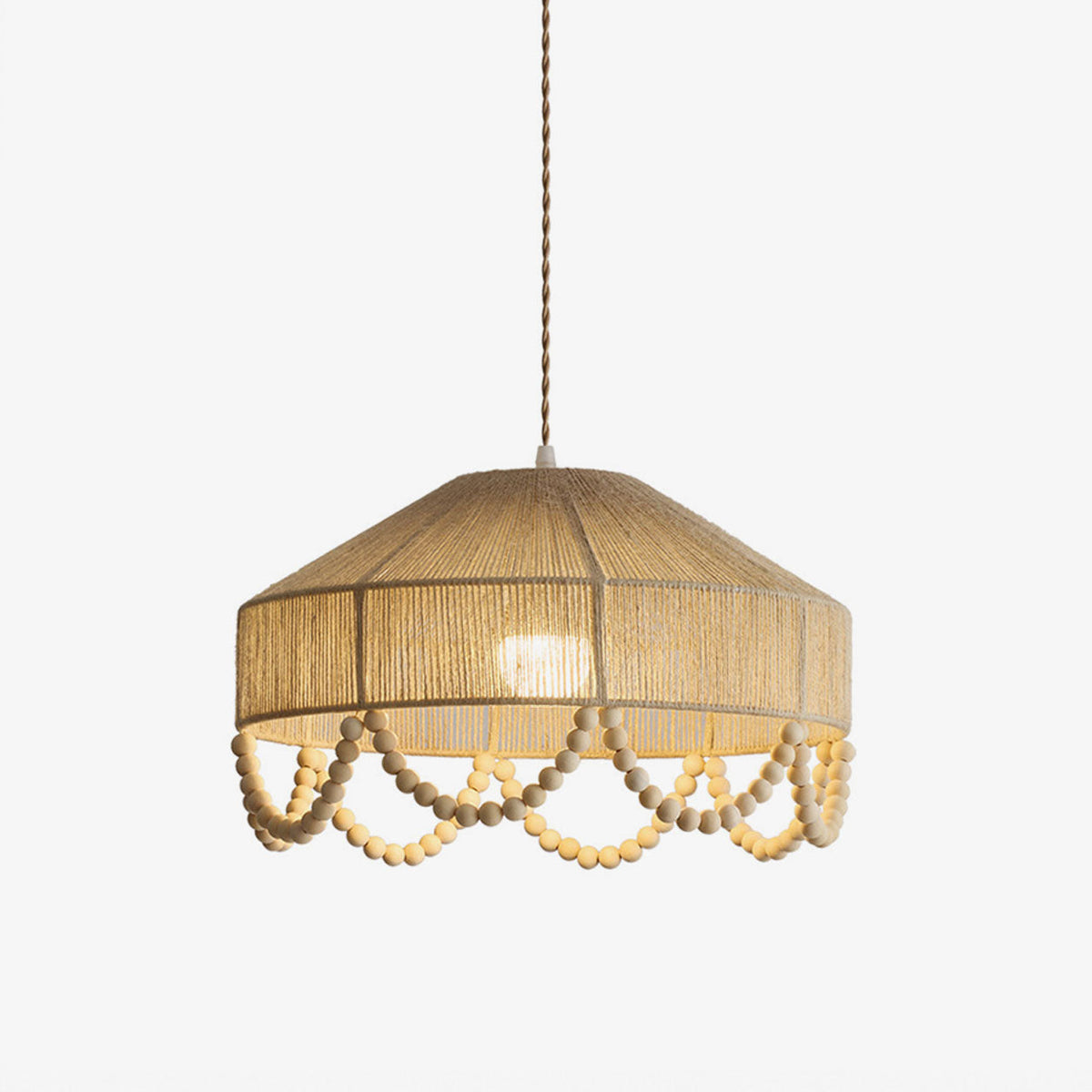 Garland Hemp Rope Pendant Lamp — product view 1