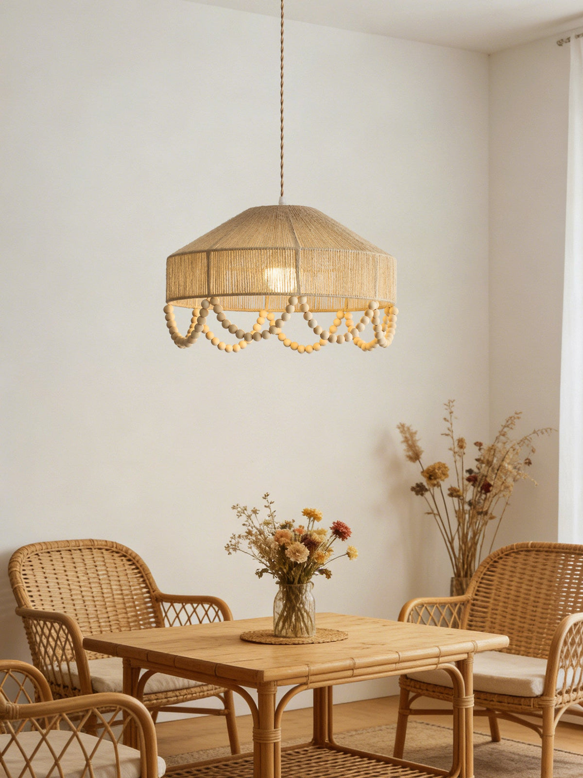 Garland Hemp Rope Pendant Lamp — product view 5