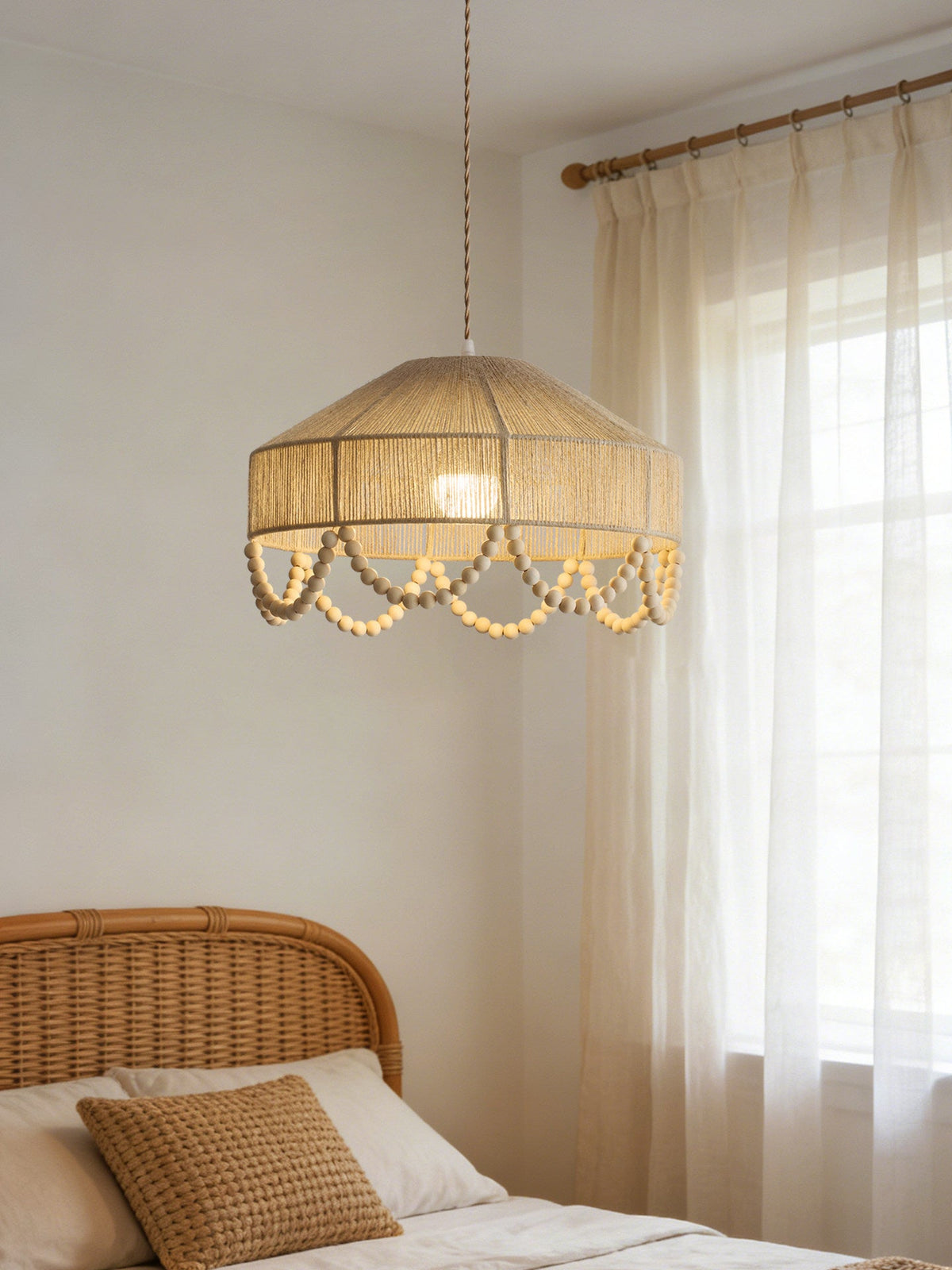 Garland Hemp Rope Pendant Lamp — product view 7