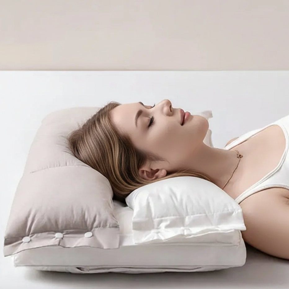LoungeYard | Ergonomic Double Layer Neck Pillow — product view 1