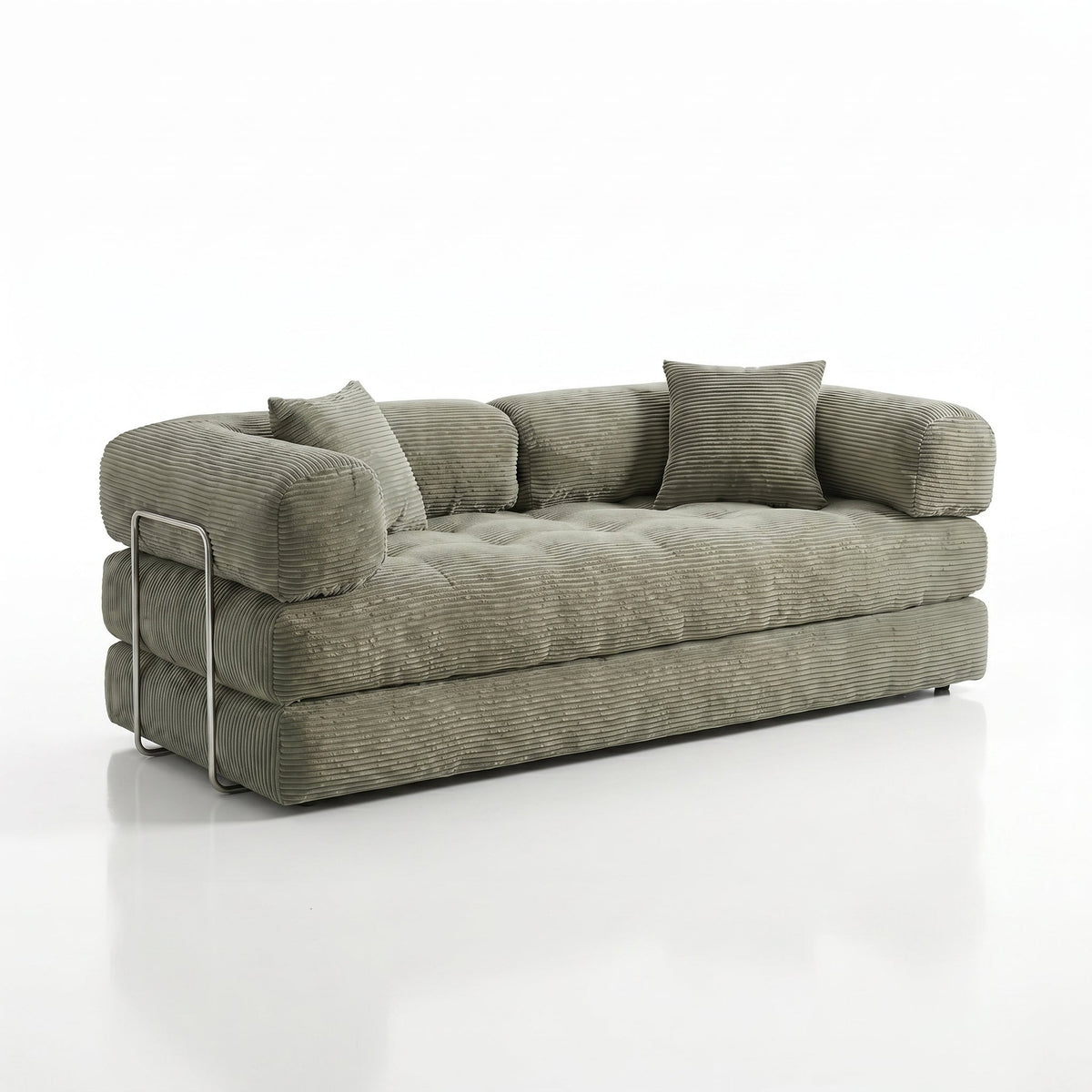 Sleeper Sofa | 79" 4-in-1 Convertible Boneless Sofa Bed — product view 6