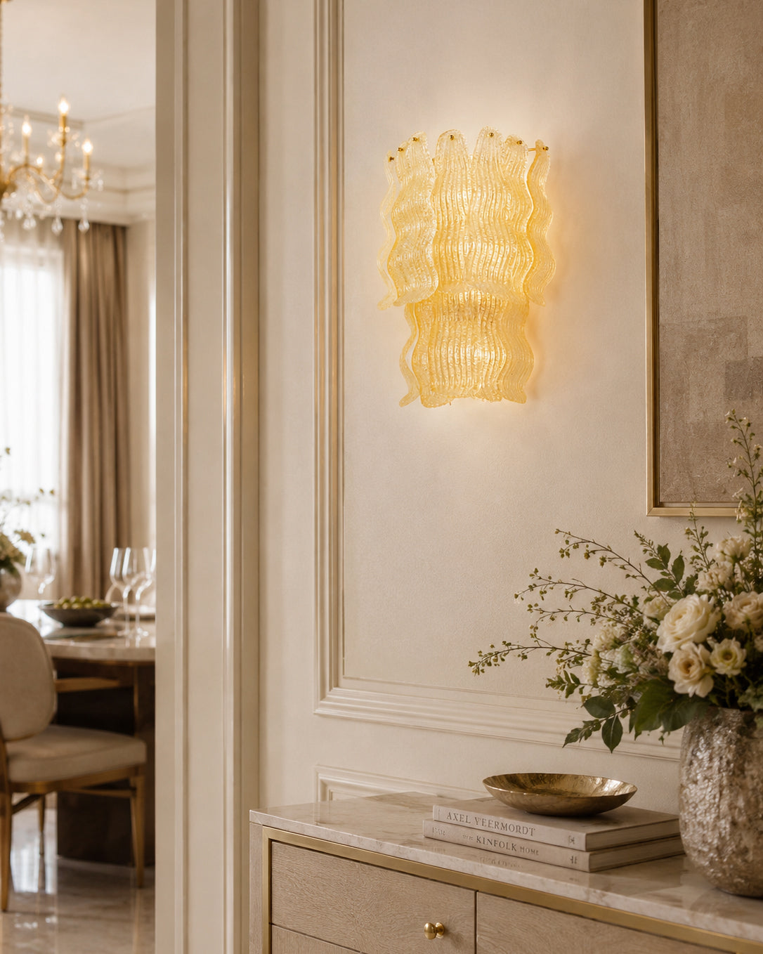 Genevieve Glass Wall Sconce — product view 7