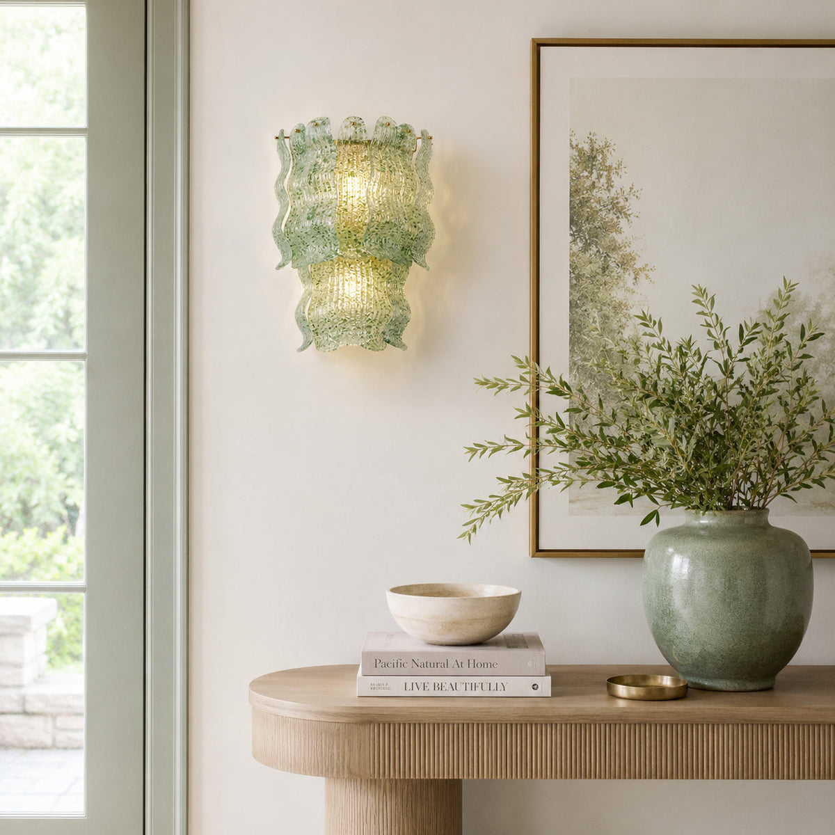 Genevieve Glass Wall Sconce — product view 2