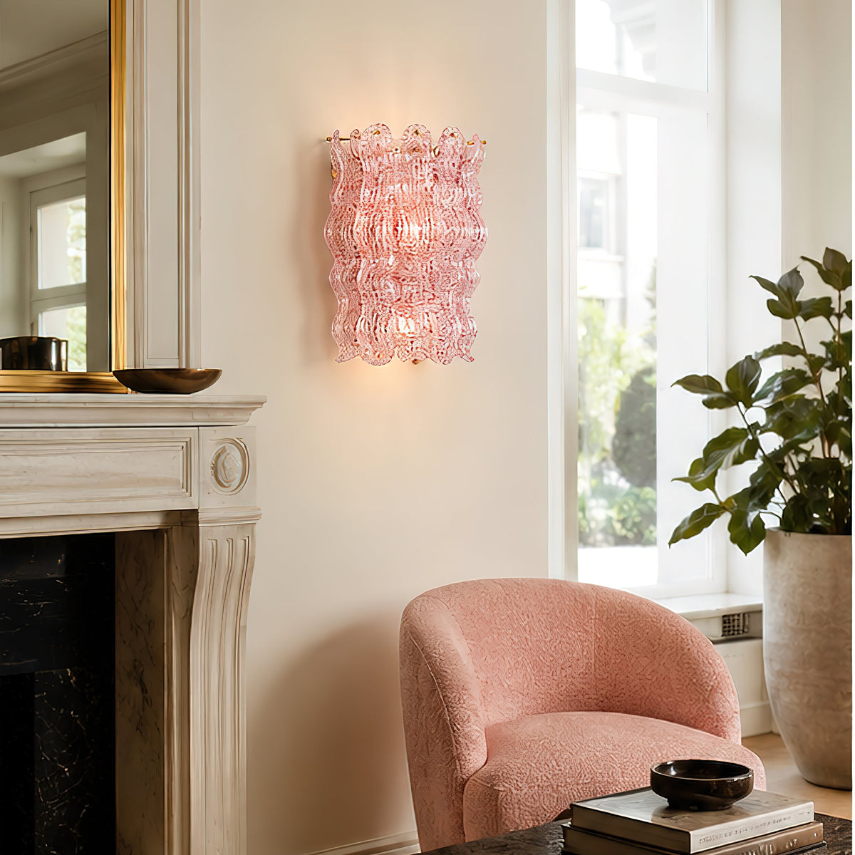 Genevieve Glass Wall Sconce — product view 3