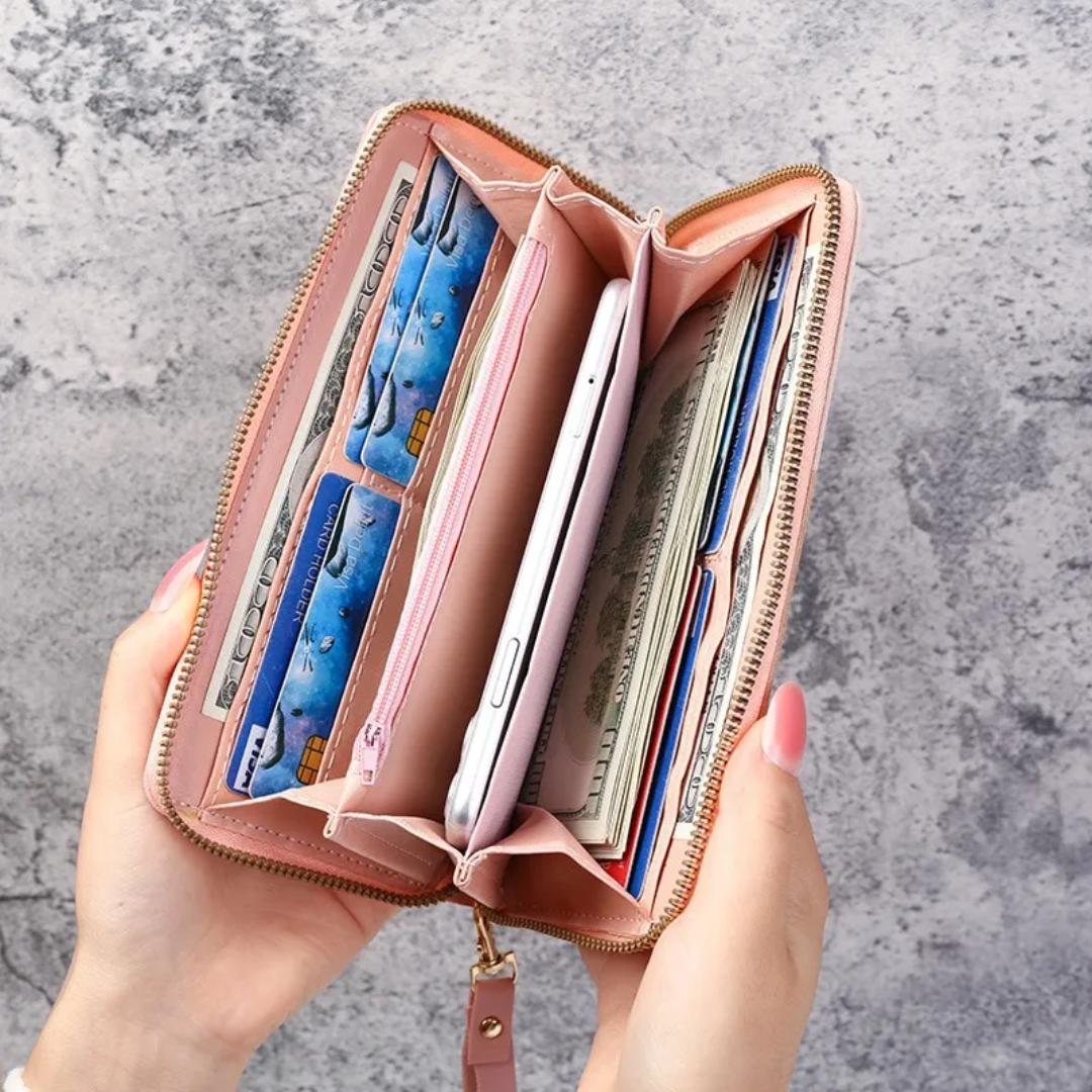 Stylish Long Wallet for Ladies LoungeYard — product view 4