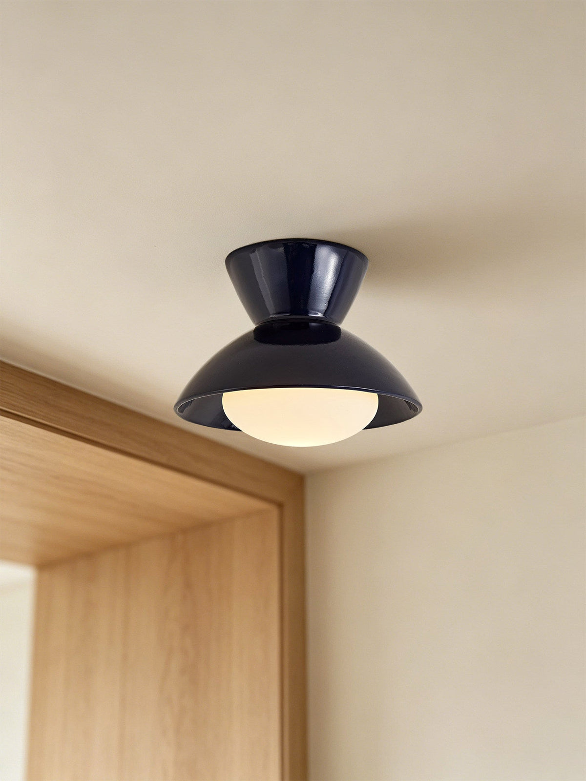 Gourd Resin Flush Mount Light — product view 2