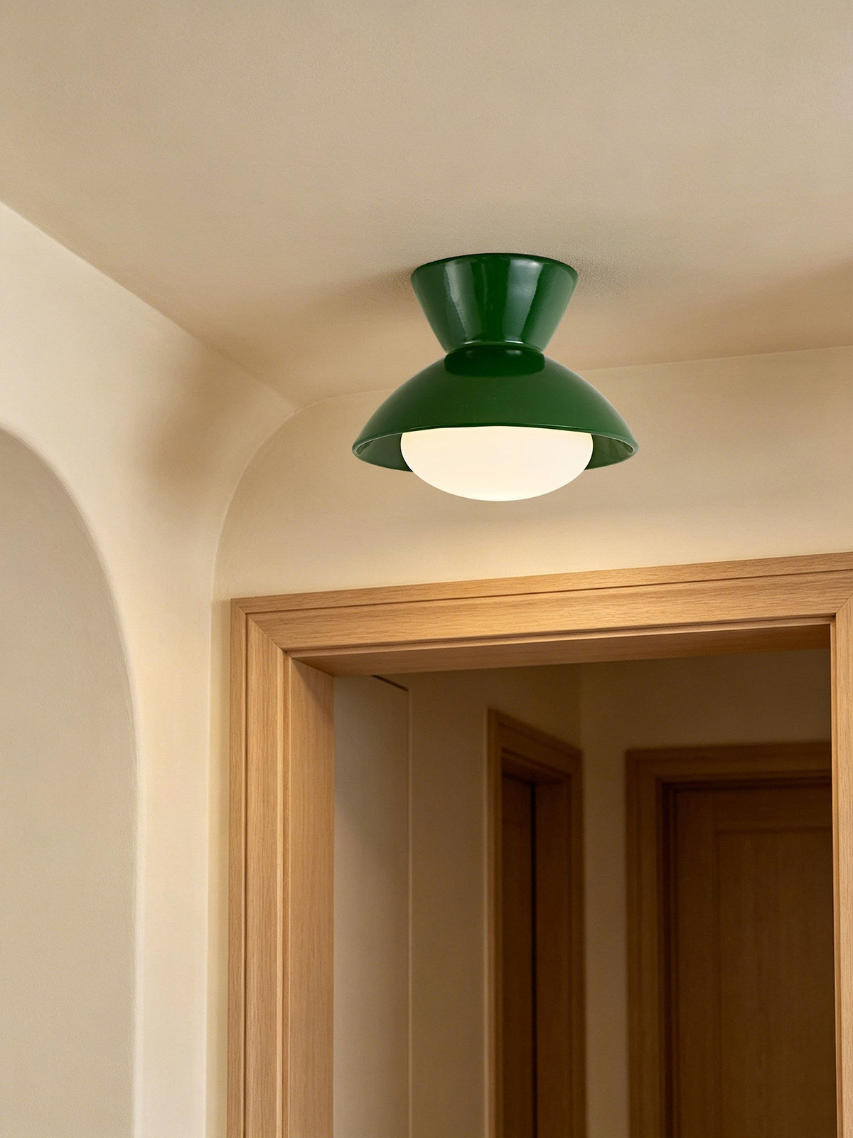 Gourd Resin Flush Mount Light — product view 4