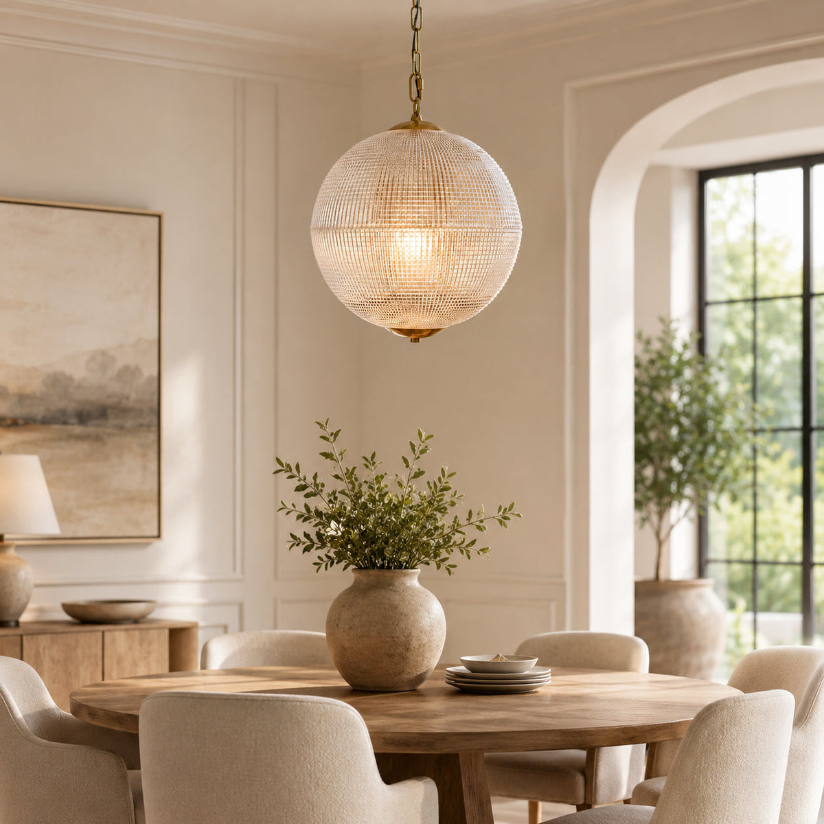 Grosvenor Glass Pendant Light — product view 5