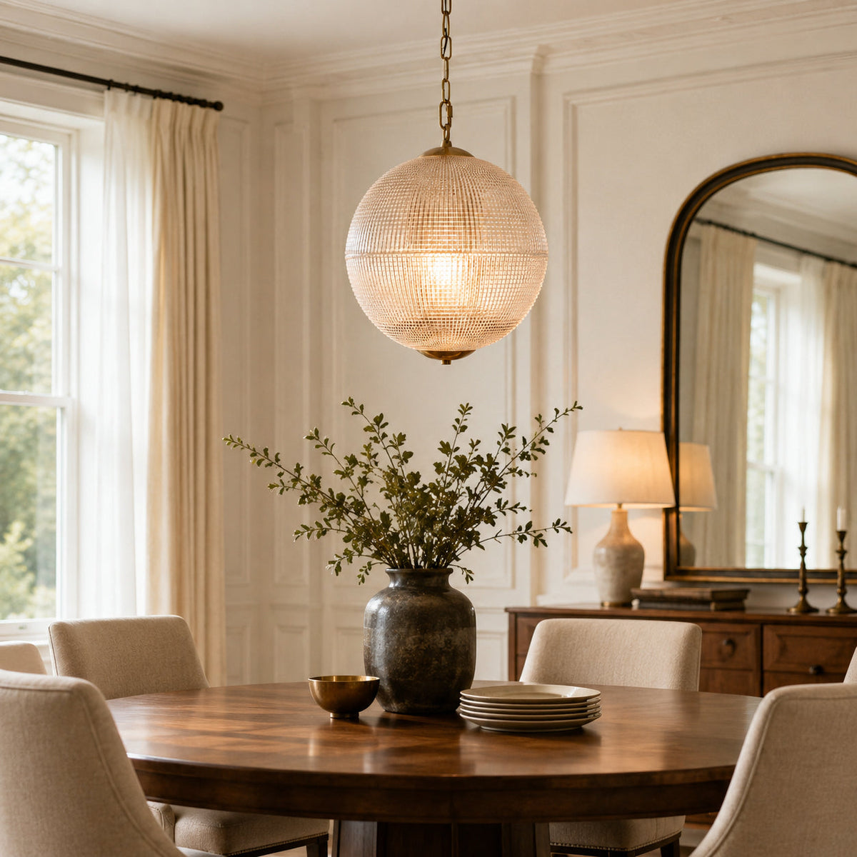 Grosvenor Glass Pendant Light — product view 2