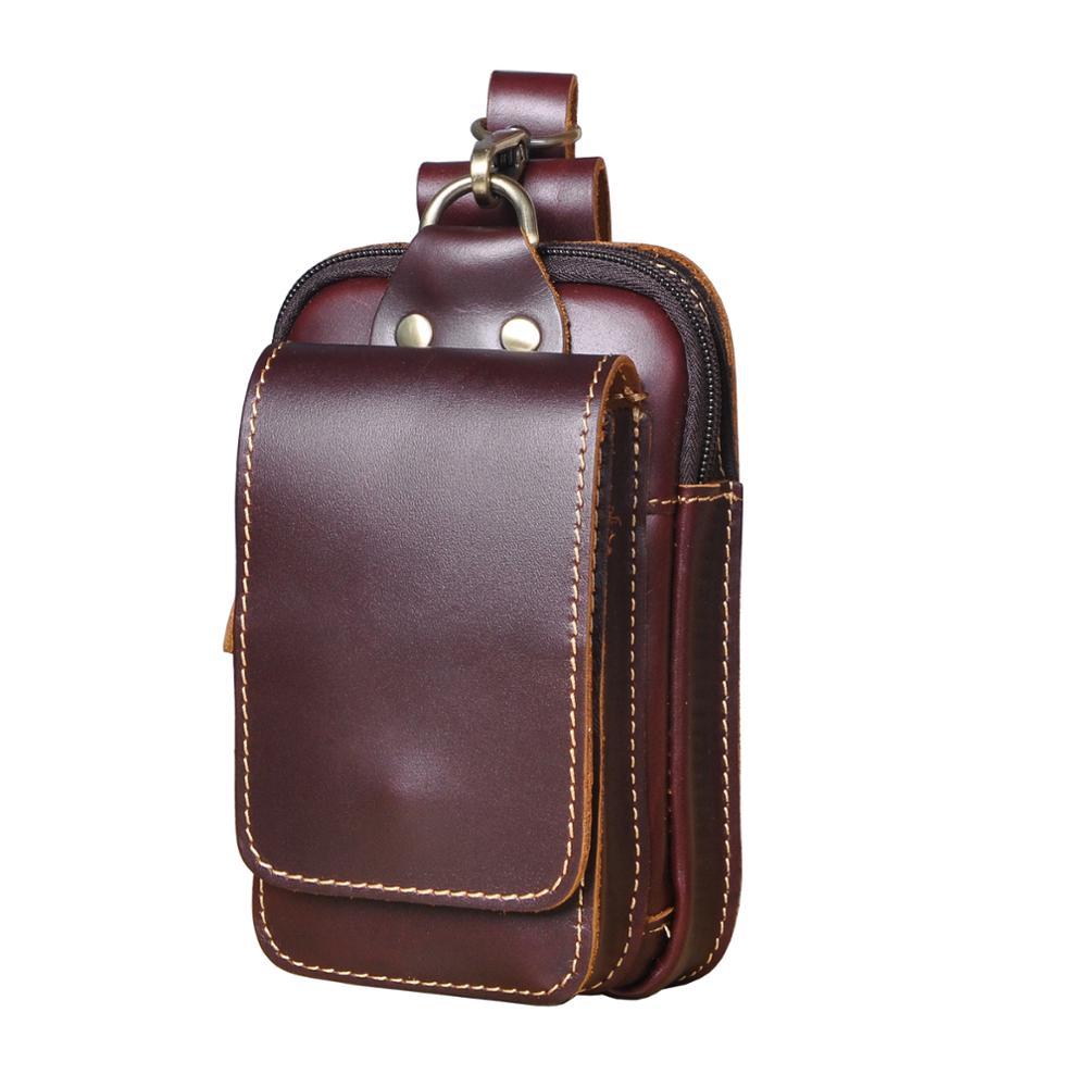 LoungeYard | Elegant Leather Hip Pouch for Men — product view 2