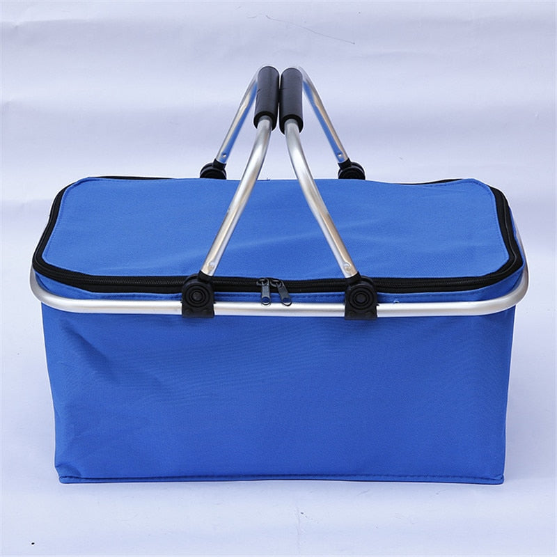 LoungeYard | Travel Fresh Cooler Foldable Camping Basket — product view 5