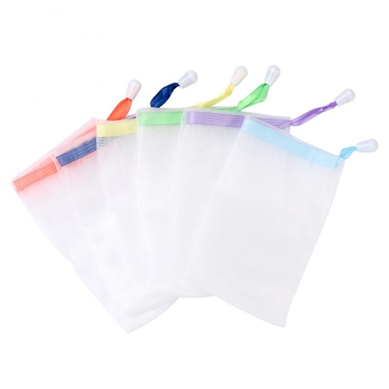 LoungeYard | 10pcs Foaming Soap Saver Mesh Bag — product view 1