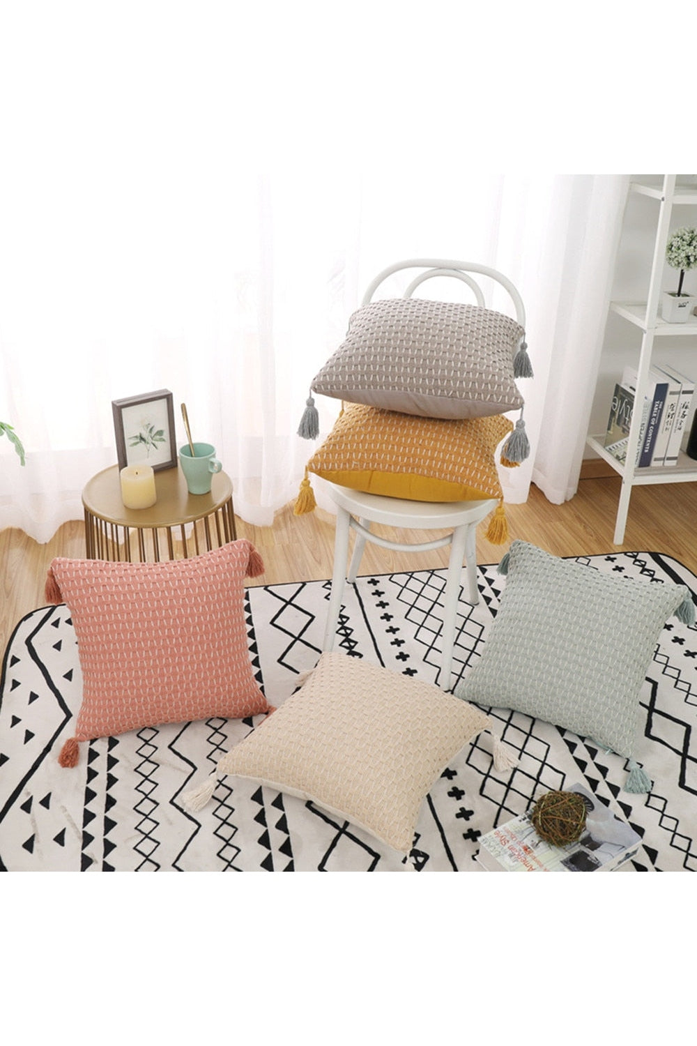 Fringe Pillowcase | LoungeYard — product view 5