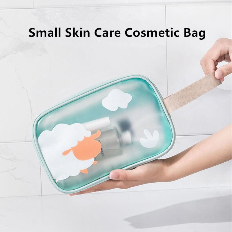 Waterproof Cosmetic Organizer Travel Bag with Wet-Dry Compartment — product view 5