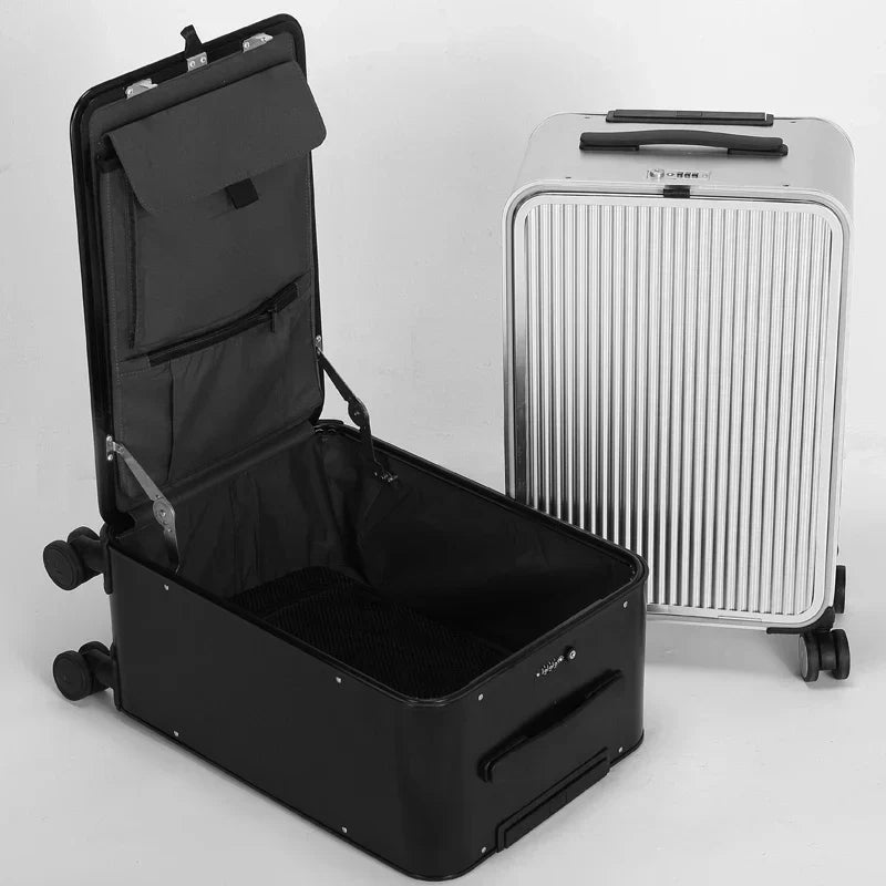 LoungeYard | 100% Aluminum Hardshell Suitcase – Valparaíso — product view 4