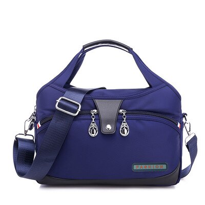 Water-Resistant Nylon Crossbody Bag with Zipper Closure — product view 7
