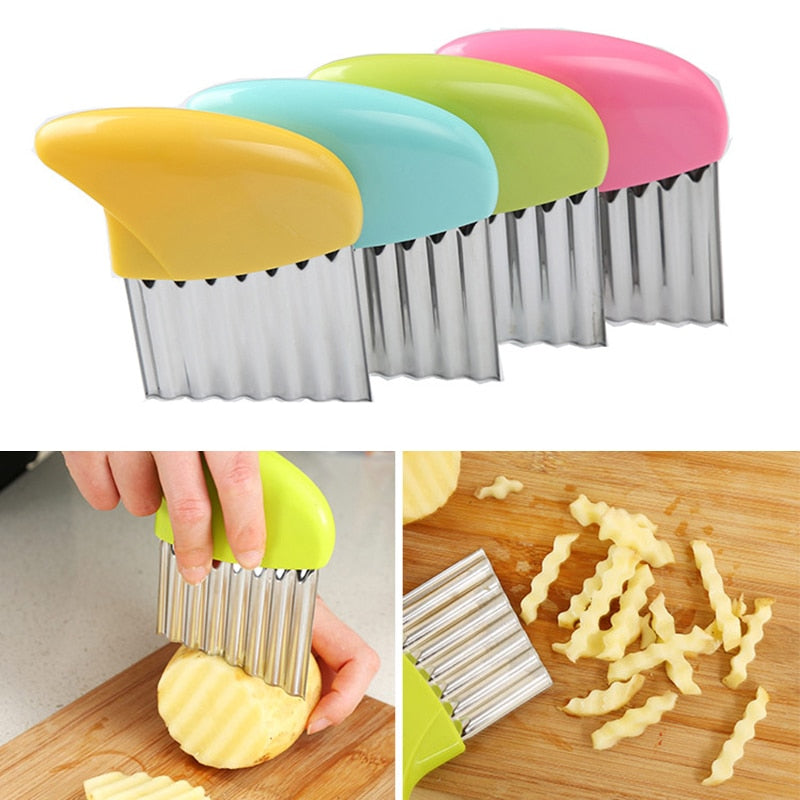 LoungeYard | Speed Cut Wrinkle Manual Potato Chips Slicer — product view 1