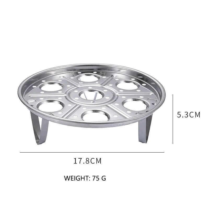 LoungeYard | Stainless Steel Quick Egg Steamer Rack — product view 1