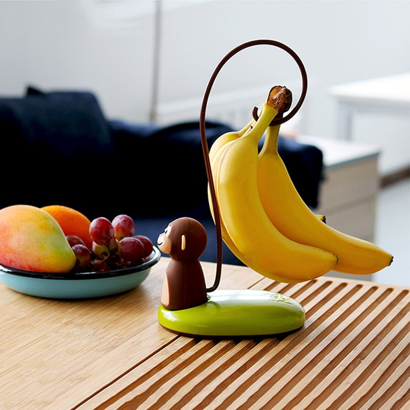 LoungeYard | Monkey Shape Kitchen Banana Hanger Stand — product view 6