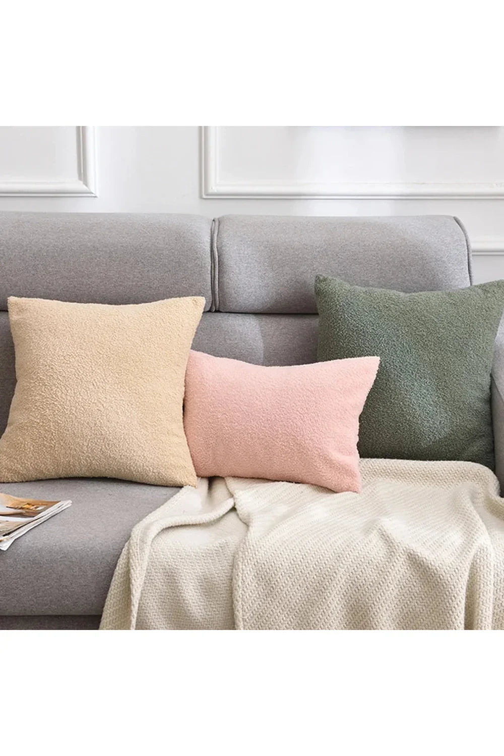 Teddy-Faux-Pillowcase | LoungeYard — product view 3
