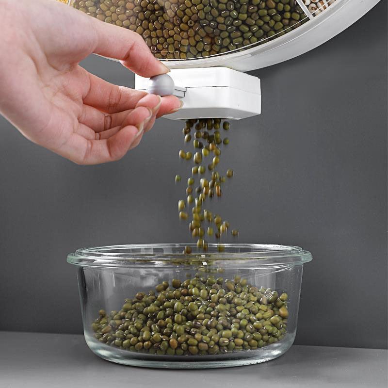 LoungeYard | Whirling Box - Rotating Food Grain Storage Container — product view 7