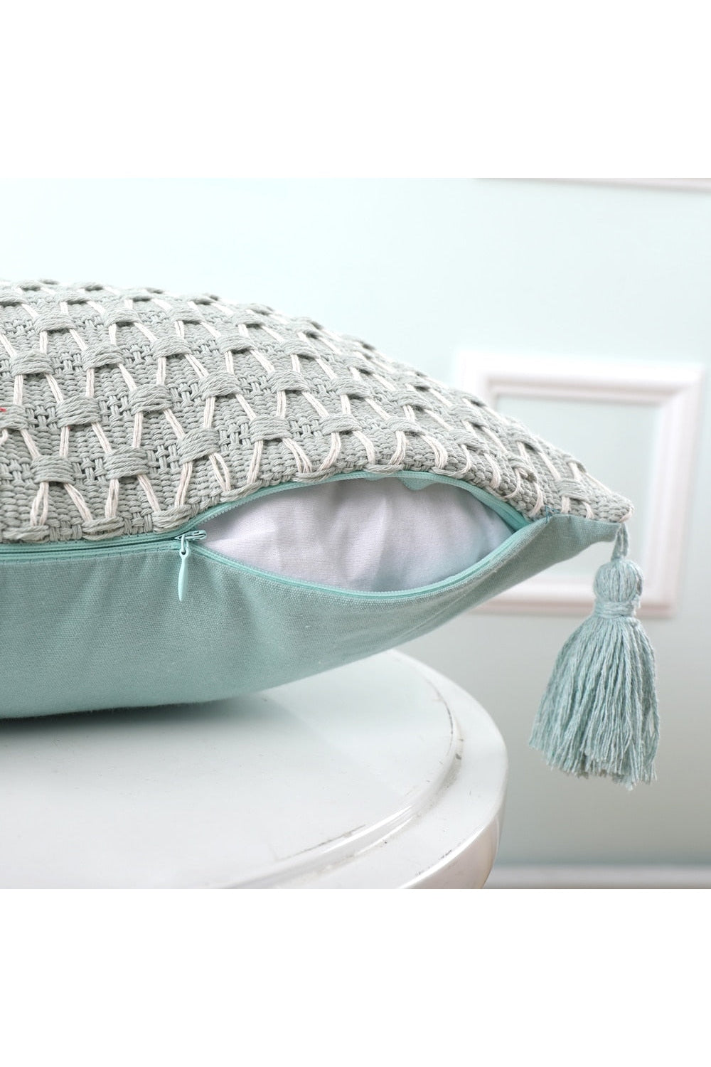 Fringe Pillowcase | LoungeYard — product view 3