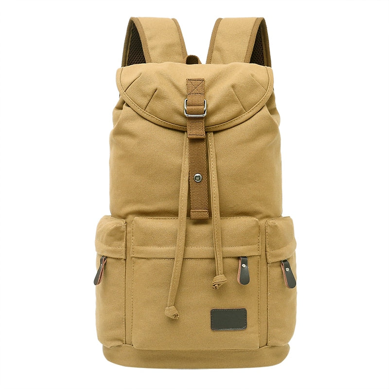 LoungeYard | Large Capacity Canvas Explorer Travel Backpack — product view 7
