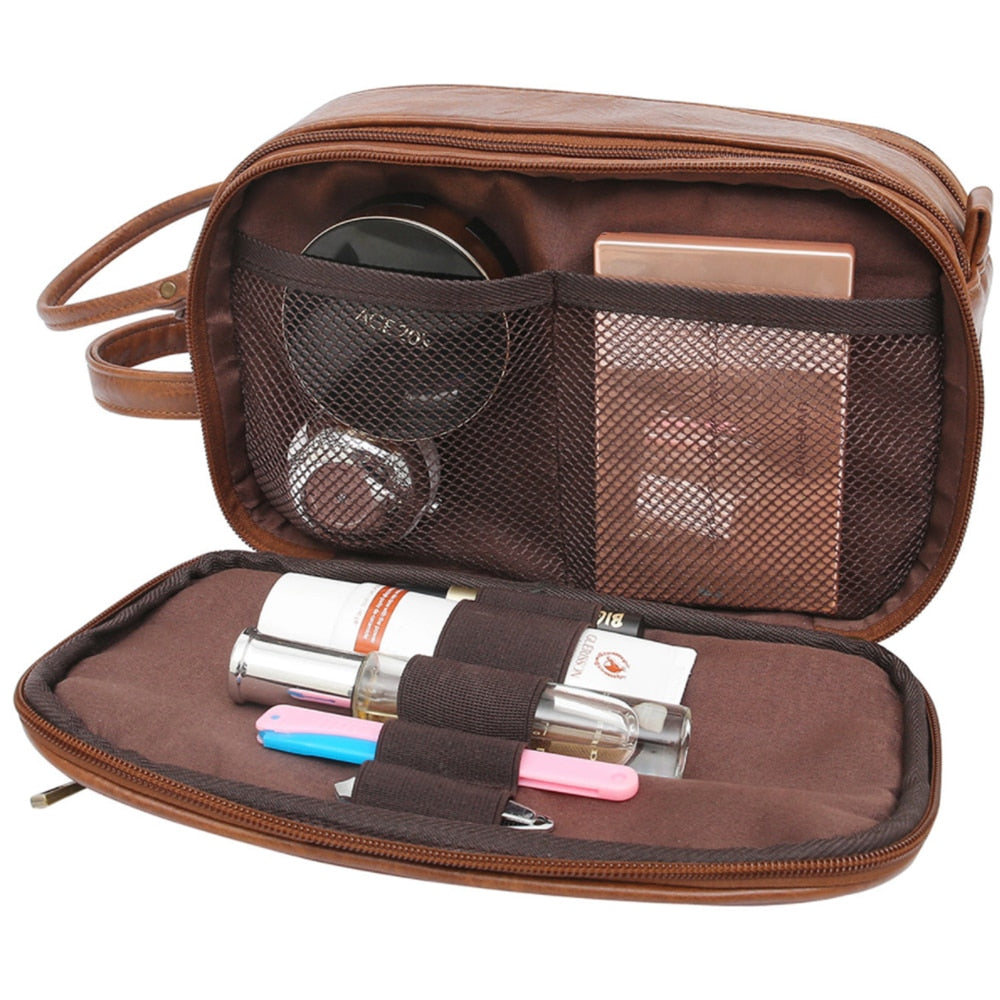 LoungeYard | Mermaid Dream Waterproof Leather Travel Makeup Storage Bag — product view 6