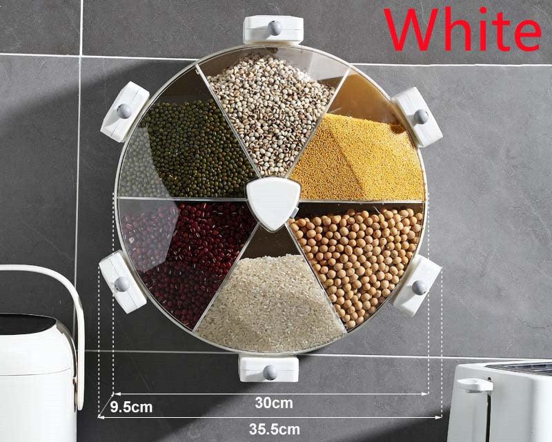 LoungeYard | Whirling Box - Rotating Food Grain Storage Container — product view 1