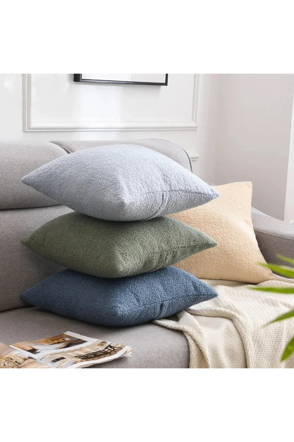 Teddy-Faux-Pillowcase | LoungeYard — product view 2