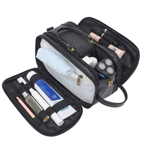 LoungeYard | Mermaid Dream Waterproof Leather Travel Makeup Storage Bag — product view 1