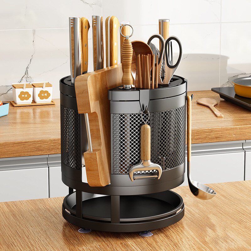 LoungeYard | Rotating Kitchen Organizer Shelf Box — product view 1