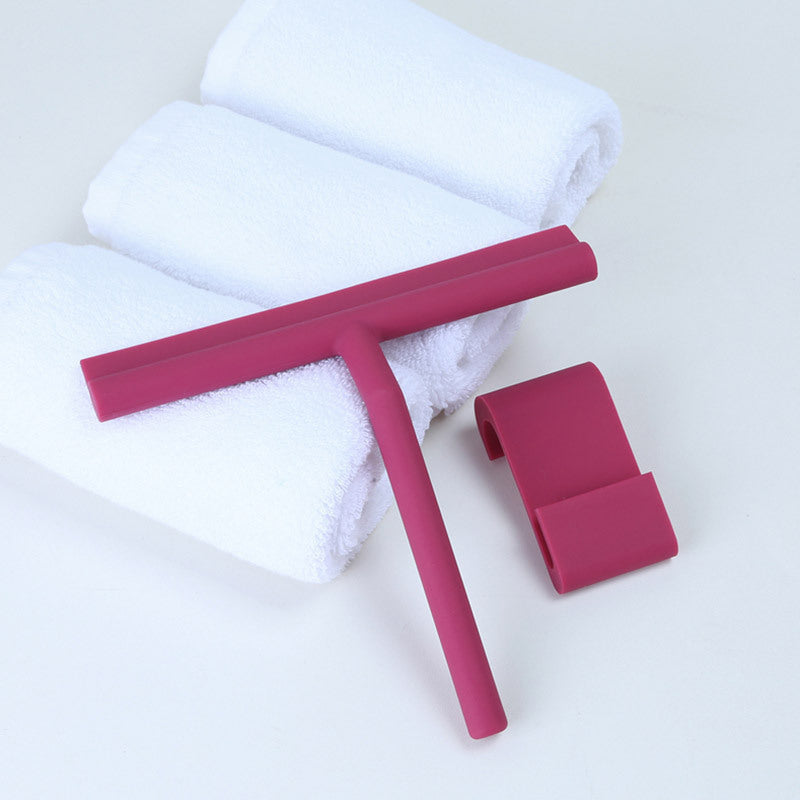 LoungeYard | Retro Silicone Wiper for the Shower with Storage Holder — product view 7