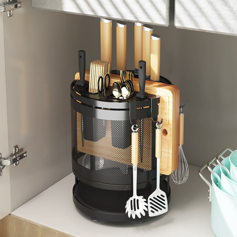 LoungeYard | Rotating Kitchen Organizer Shelf Box — product view 4
