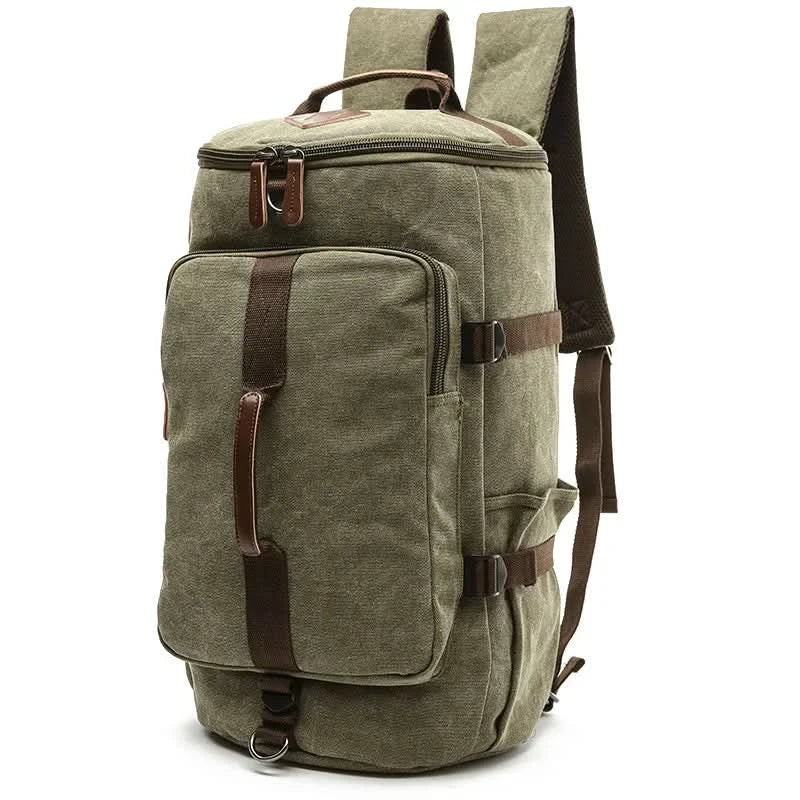 LoungeYard | Men’s Canvas Duffle Bag for Travel & Daily Use — product view 1