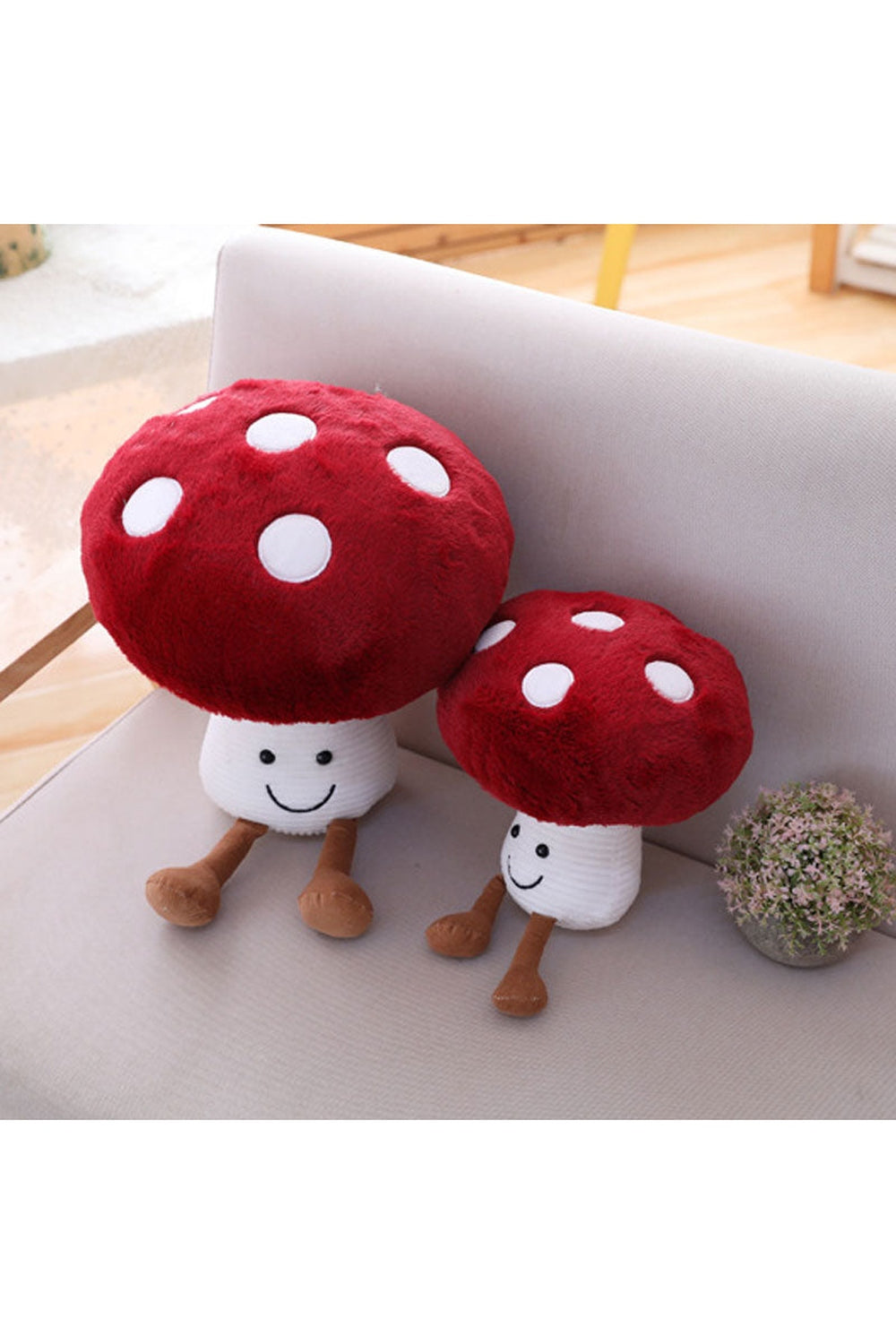 Mushroom Friendship Pillow | LoungeYard — product view 1