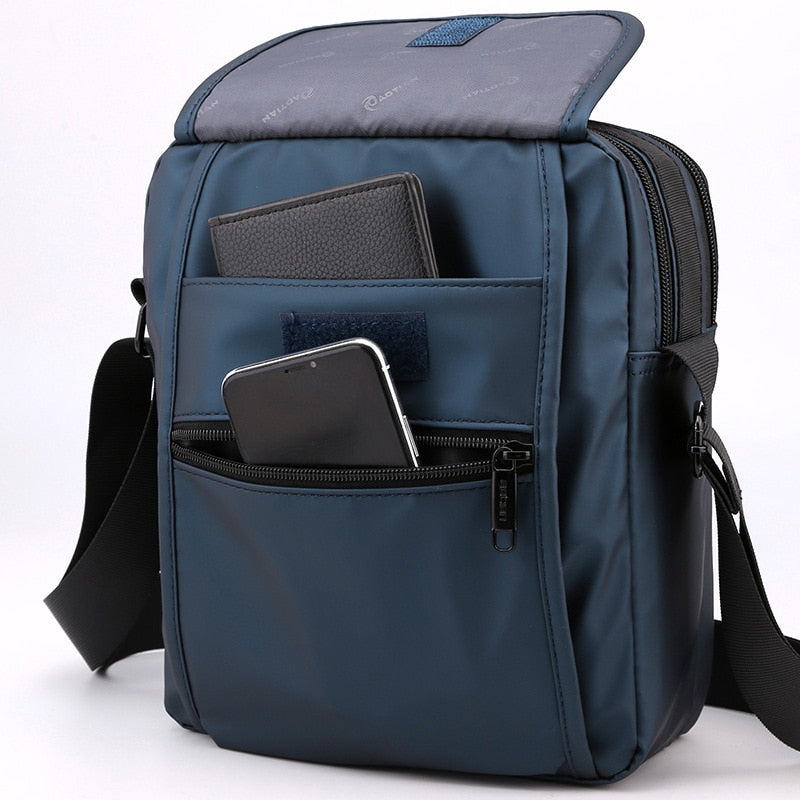 LoungeYard | Travel Smart Multi-Layer Shoulder Messenger Bag — product view 2