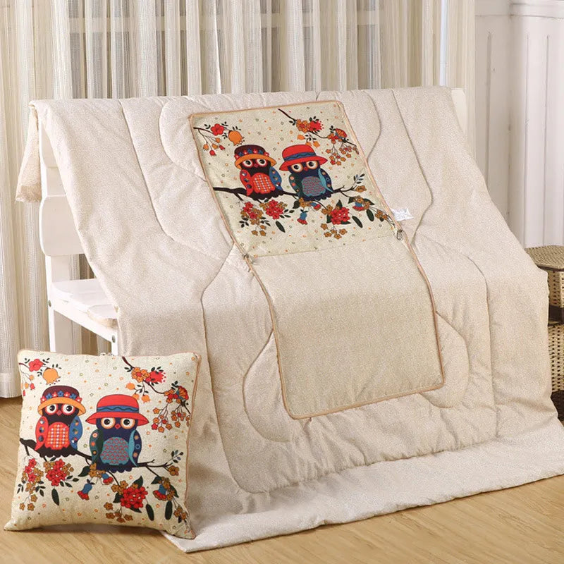 LoungeYard | Cozy Convertible Pillow Quilt Combo Blanket — product view 5